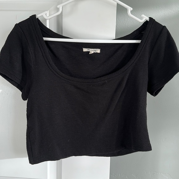 Madewell Westville Crop Tee - Picture 1 of 2
